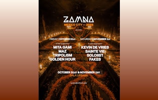 Kevin De Vries | Halloween & Dia de Los Muertos @ Zamna Festival Mexico City