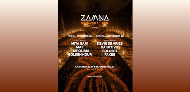 Kevin De Vries | Halloween & Dia de Los Muertos @ Zamna Festival Mexico City