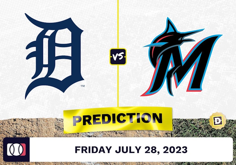 Tigers vs. Marlins Prediction for MLB Friday [7/28/2023]