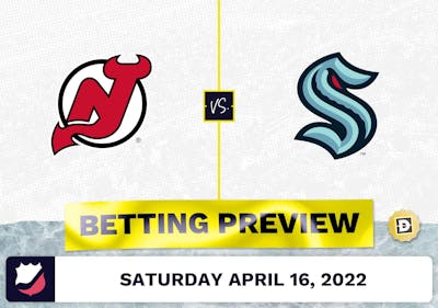 Devils vs. Kraken Prediction and Odds - Apr 16, 2022