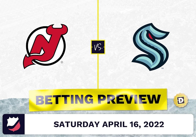 Devils vs. Kraken Prediction and Odds - Apr 16, 2022