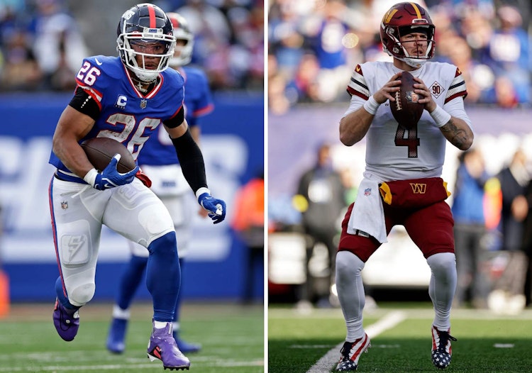 NFL Week 15: Giants vs. Commanders Player Props & Predictions, Sunday Night December 18, 2022