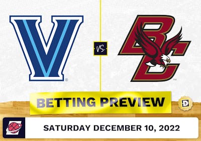 Villanova vs. Boston College CBB Prediction and Odds - Dec 10, 2022