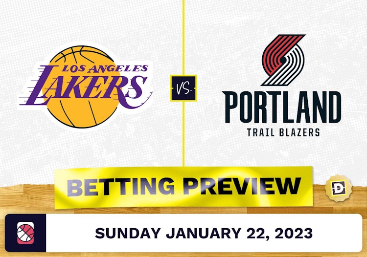 Lakers vs. Trail Blazers Prediction and Odds - Jan 22, 2023