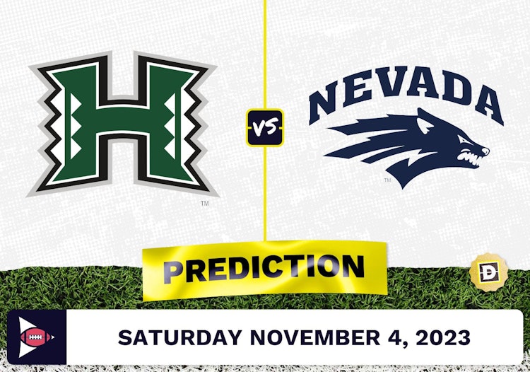 Hawaii vs. Nevada CFB Prediction and Odds - November 4, 2023