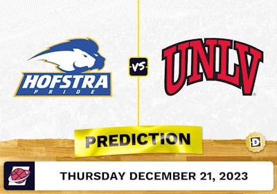 Hofstra vs. UNLV Prediction, Odds, College Basketball Picks  [12/21/2023]