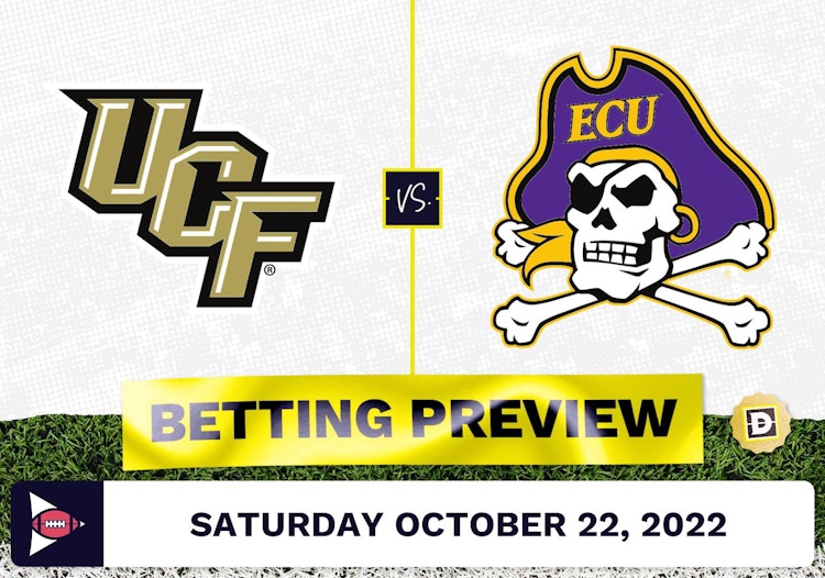 UCF vs. East Carolina CFB Prediction and Odds - Oct 22, 2022