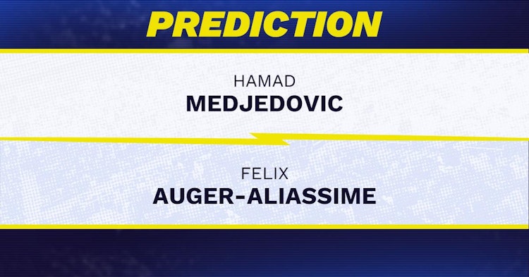 Hamad Medjedovic vs Felix Auger-Aliassime Tennis Prediction.