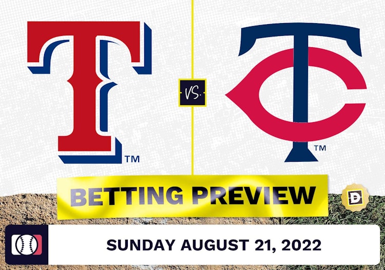 Rangers vs. Twins Prediction and Odds - Aug 21, 2022