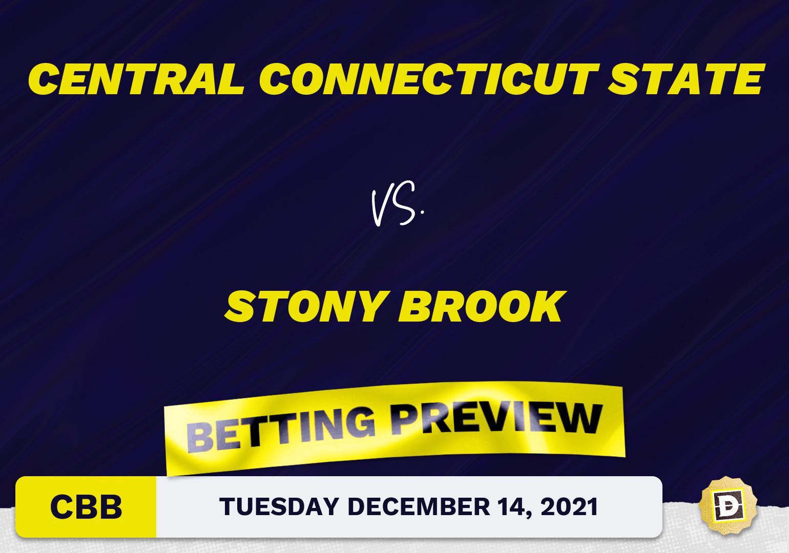 Central Connecticut State vs. Stony Brook CBB Predictions and Odds - Dec 14, 2021