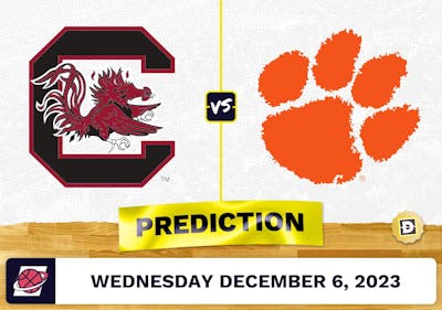 South Carolina vs. Clemson Basketball Prediction - December 6, 2023