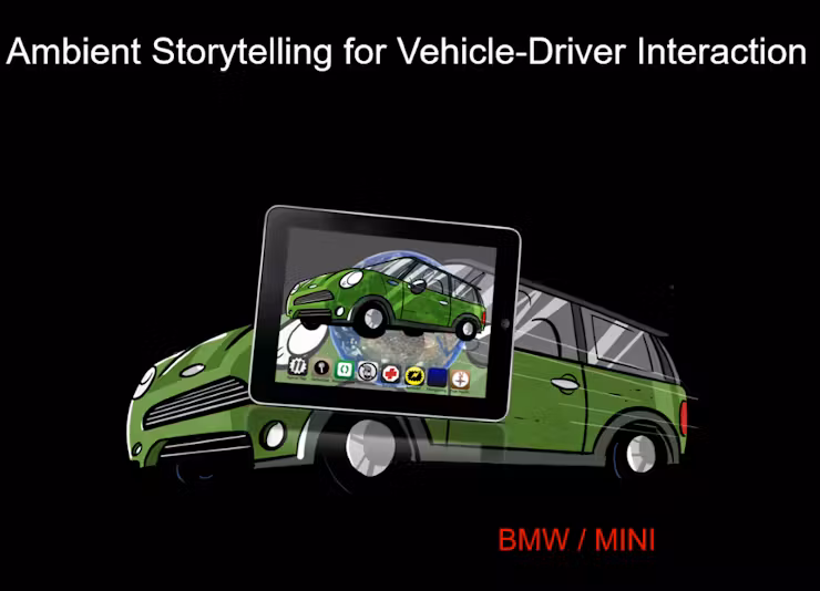 Ambient Storytelling for Vehicle Driver Interaction