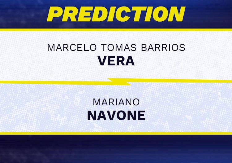 Marcelo Barrios Vera vs Mariano Navone Tennis Prediction.