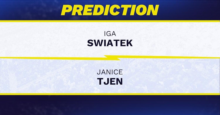 Iga Swiatek vs Janice Tjen Tennis Prediction.