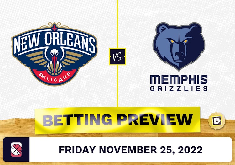 Pelicans vs. Grizzlies Prediction and Odds - Nov 25, 2022