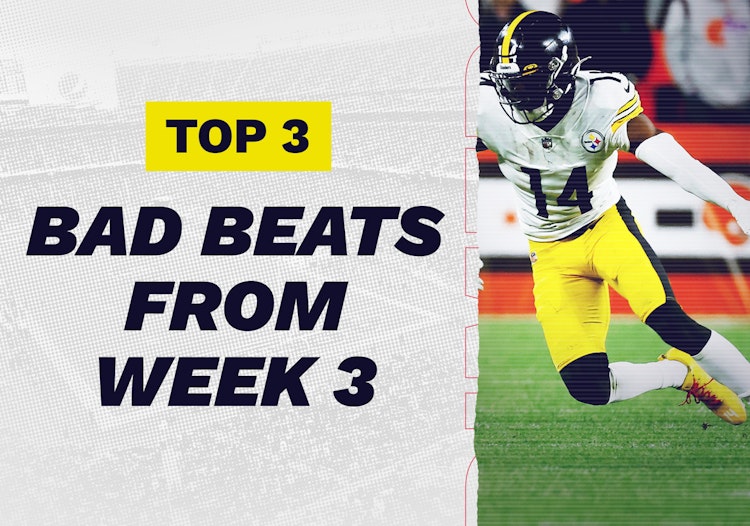 2022 NFL Season: The Top 3 Bad Beats of Week 3