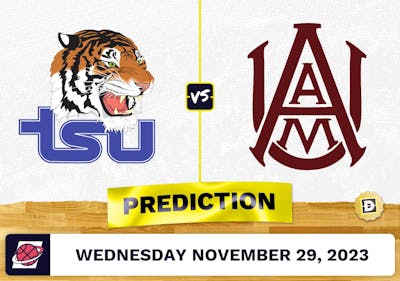 Tennessee State Tennessee State vs. Alabama A&M Alabama A&M Basketball Prediction - November 29, 2023