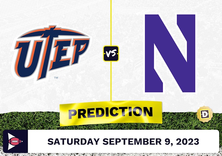 Texas-El Paso vs. Northwestern CFB Prediction and Odds - September 9, 2023