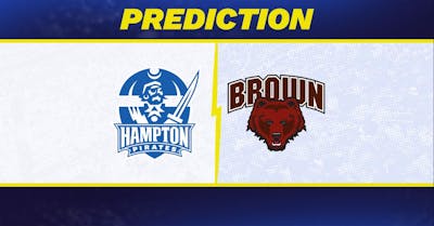 Hampton vs. Brown prediction: Brown favored to win men's college basketball matchup [11/14/2025]