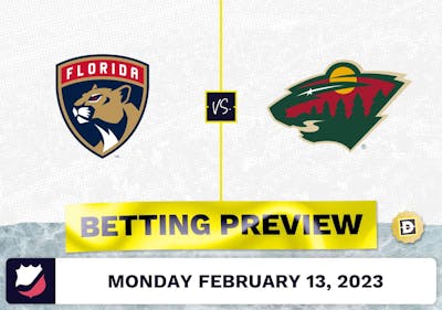 Panthers vs. Wild Prediction and Odds - Feb 13, 2023