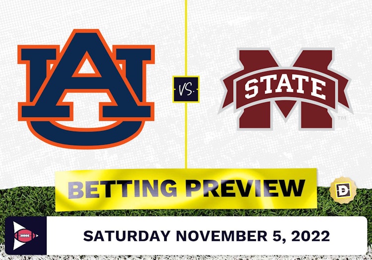 Auburn vs. Mississippi State CFB Prediction and Odds - Nov 5, 2022