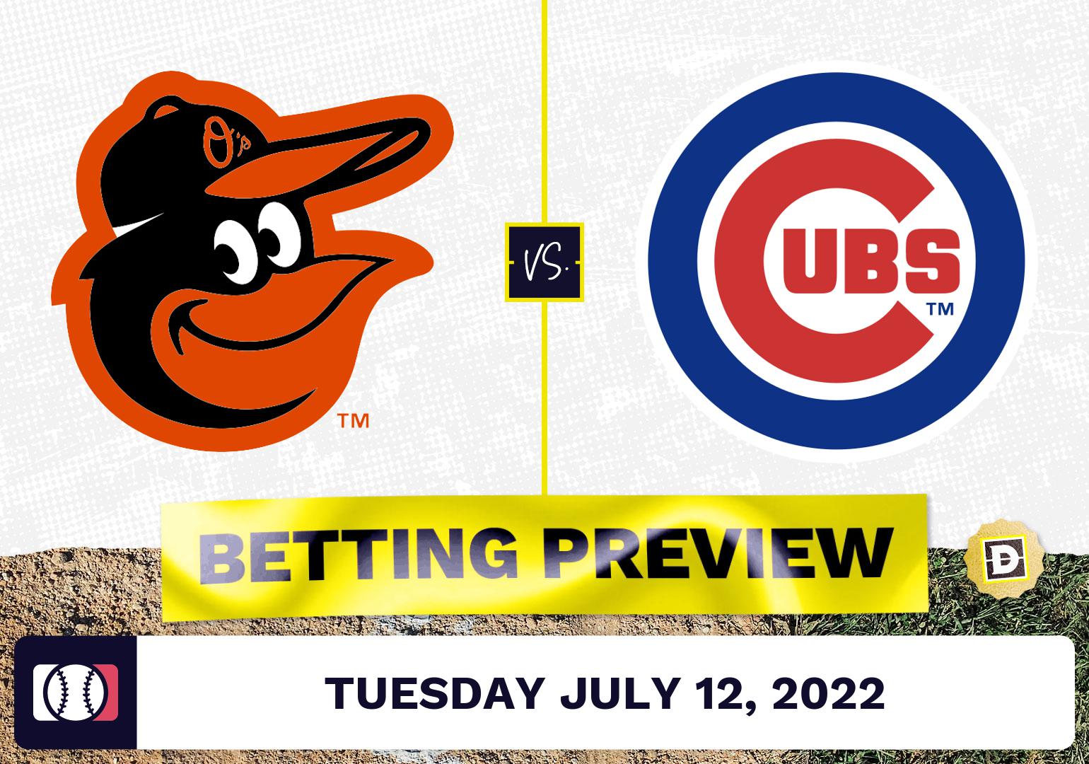 Orioles vs. Cubs Prediction and Odds - Jul 12, 2022