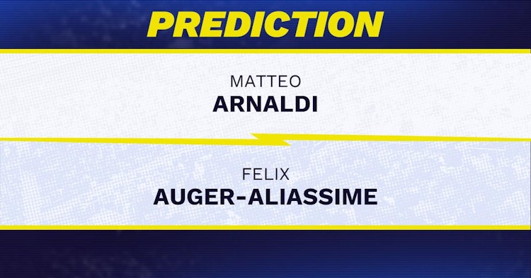 Matteo Arnaldi vs Felix Auger-Aliassime Tennis Prediction.