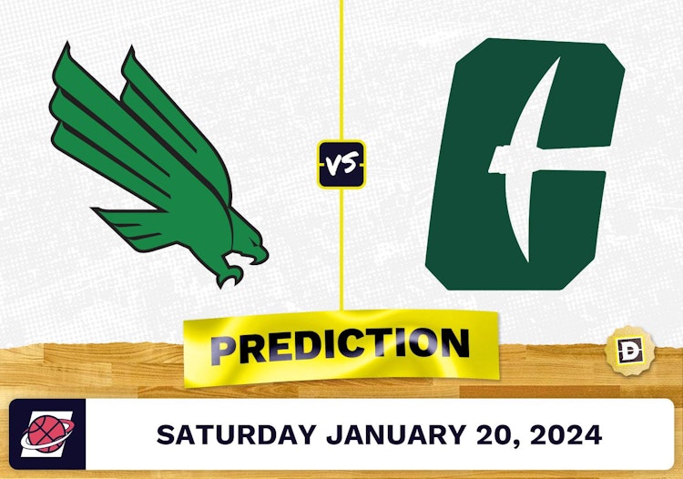 North Texas vs. Charlotte Prediction, Odds, College Basketball Picks [1/20/2024]