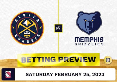 Nuggets vs. Grizzlies Prediction and Odds - Feb 25, 2023