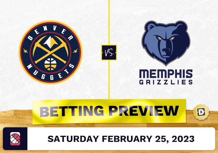 Nuggets vs. Grizzlies Prediction and Odds - Feb 25, 2023