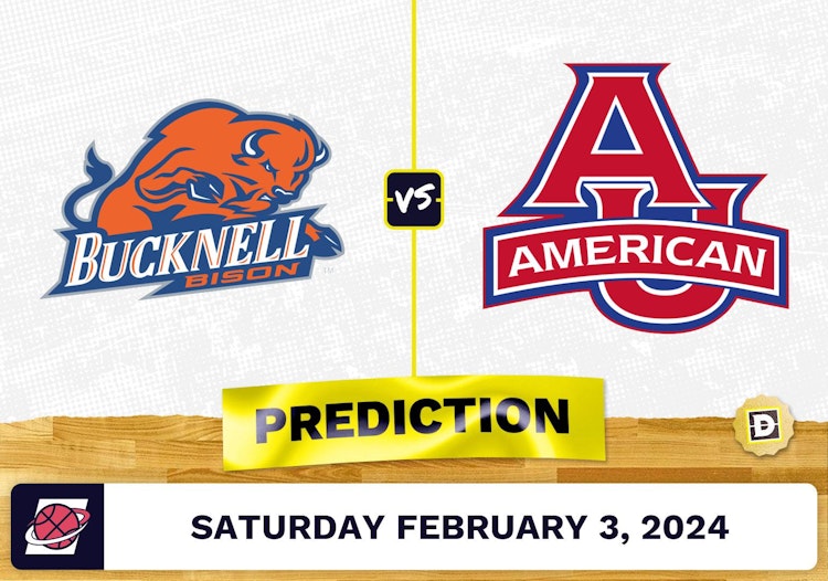 Bucknell vs. American University Prediction, Odds, College Basketball Picks [2/3/2024]