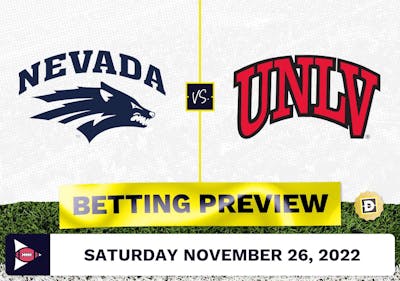 Nevada vs. UNLV CFB Prediction and Odds - Nov 26, 2022