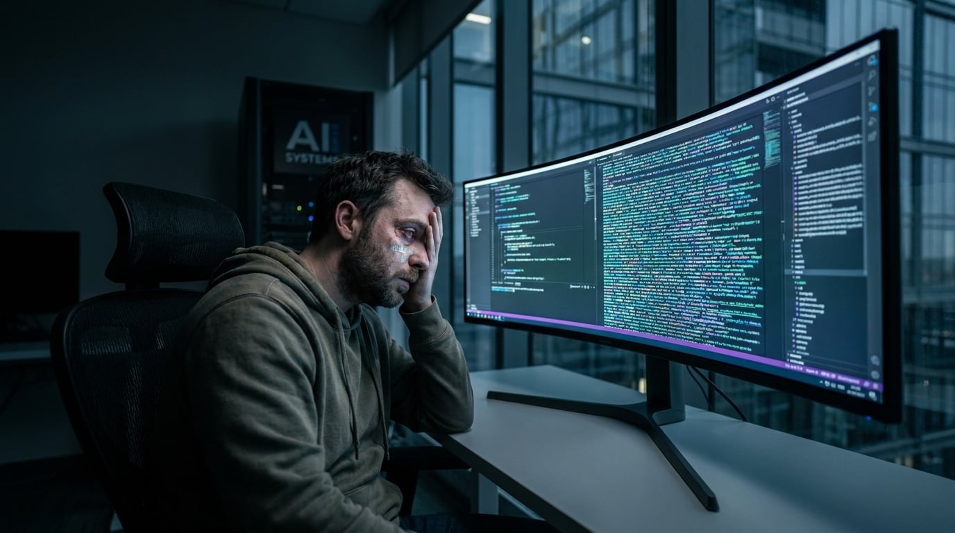 Caer en sedentarismo cognitivo programadores te vuelve obsoleto. Aprende a revisar dependencias codigo ia y frena esta atrofia. ¡Defiende tu intelecto!