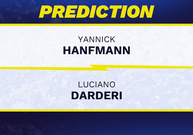 Yannick Hanfmann vs Luciano Darderi Tennis Prediction.