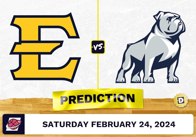 East Tennessee State vs. Samford Prediction, Odds, College Basketball Picks [2/24/2024]