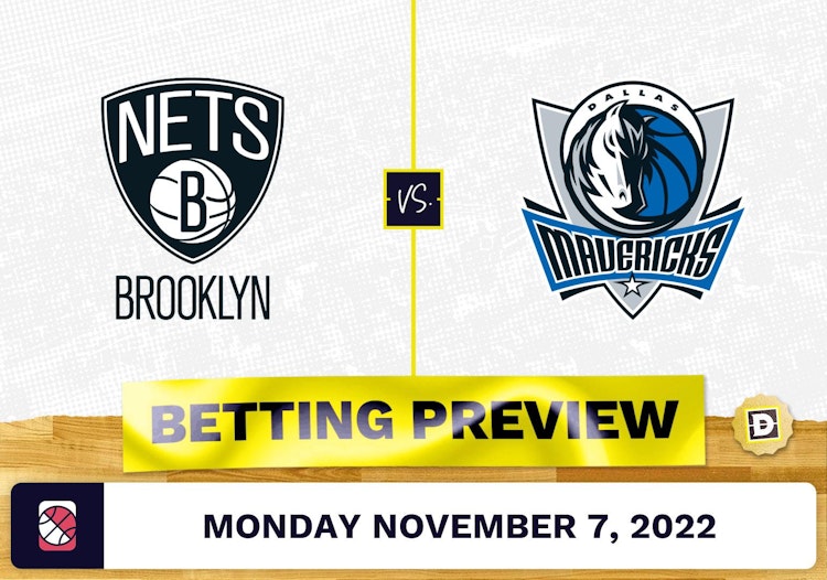 Nets vs. Mavericks Prediction and Odds - Nov 7, 2022