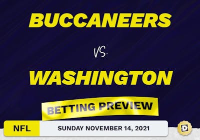 Buccaneers vs. Washington Predictions and Odds - Nov 14, 2021