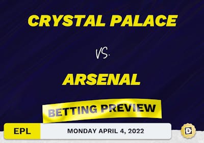 Crystal Palace vs. Arsenal Prediction and Odds - Apr 4, 2022