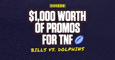The Best Sportsbook Promos for Bills vs. Dolphins on Thursday Night Football Worth Over $1000