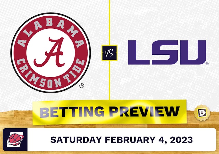 Alabama vs. LSU CBB Prediction and Odds - Feb 4, 2023