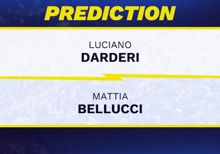 Luciano Darderi vs Mattia Bellucci Tennis Prediction.