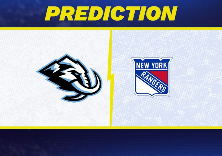 The Utah Mammoth take on the NY Rangers in NHL action.