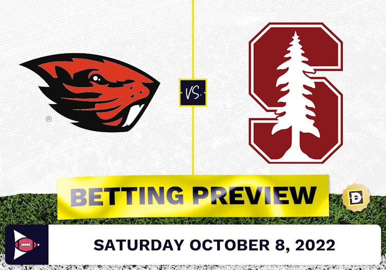 Oregon State vs. Stanford CFB Prediction and Odds - Oct 8, 2022