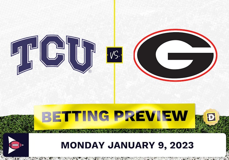 TCU vs. Georgia CFB Prediction and Odds - Jan 9, 2023