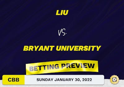 LIU vs. Bryant University CBB Predictions and Odds - Jan 30, 2022