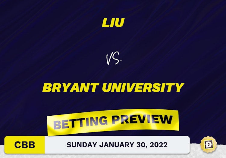 LIU vs. Bryant University CBB Predictions and Odds - Jan 30, 2022