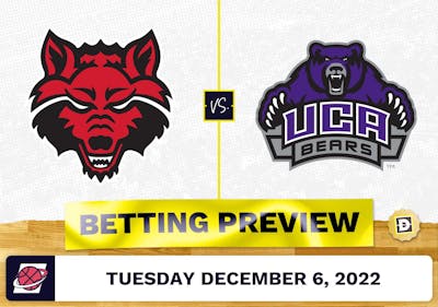 Arkansas State vs. Central Arkansas CBB Prediction and Odds - Dec 6, 2022