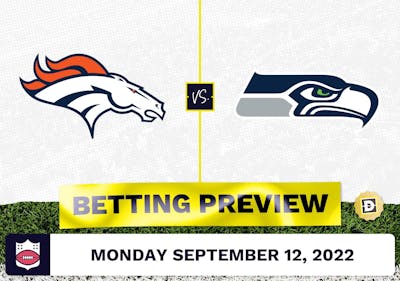 Broncos vs. Seahawks Week 1 Prediction and Odds - Sep 12, 2022
