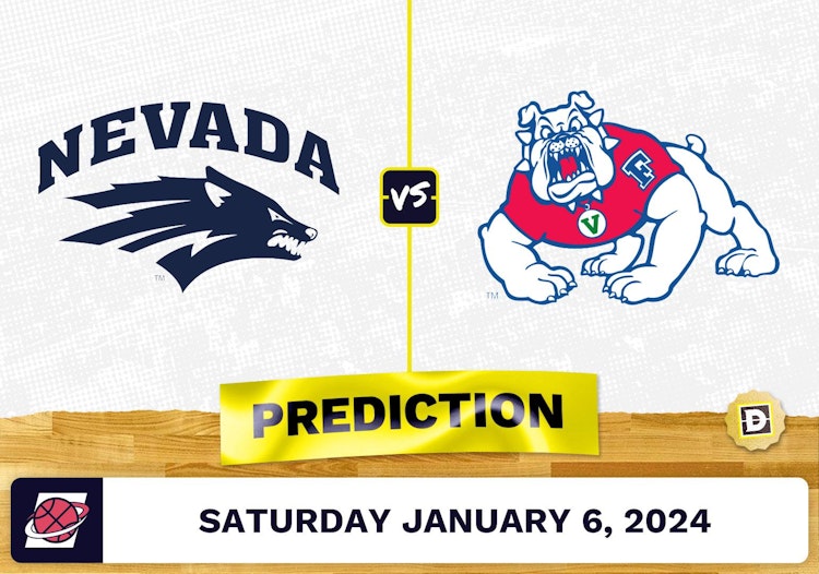 Nevada vs. Fresno State Prediction, Odds, College Basketball Picks  [1/6/2024]