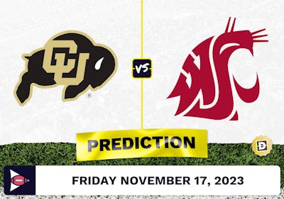 Colorado vs. Washington State CFB Prediction and Odds - November 17, 2023